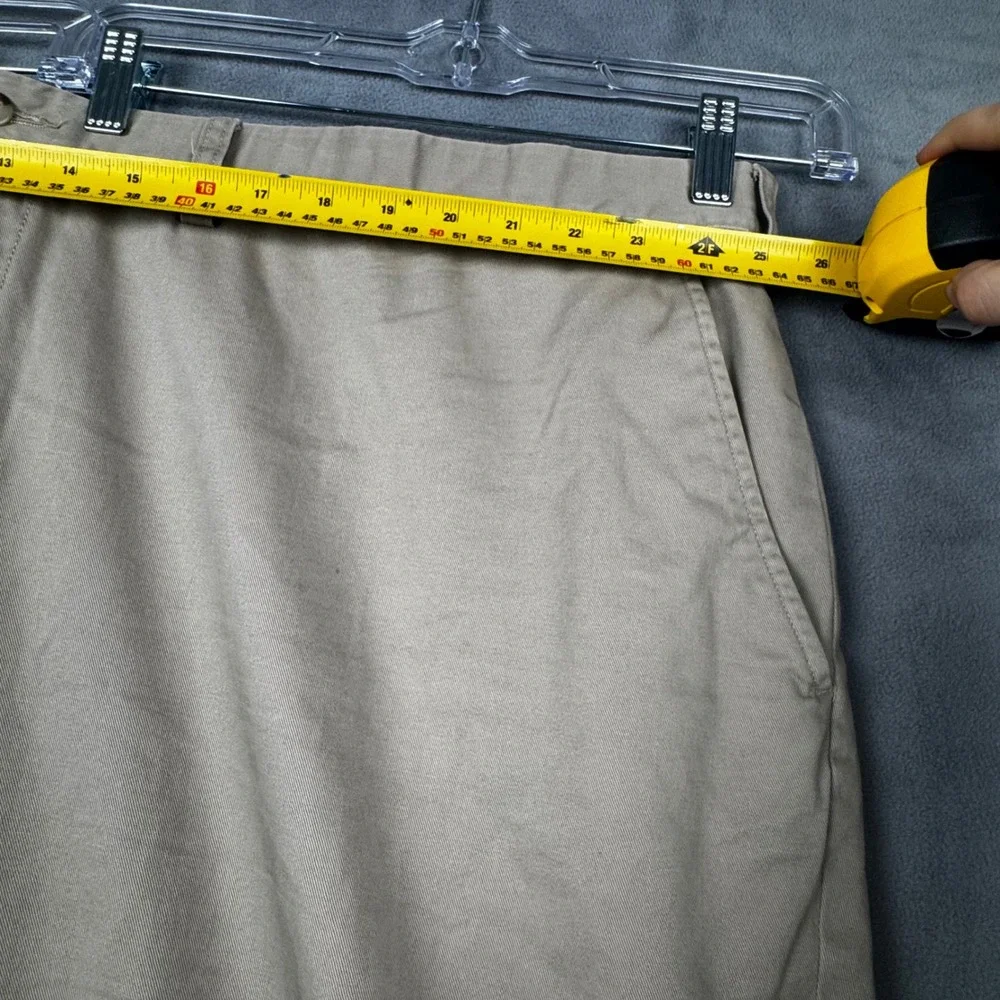 Polo Ralph Lauren Big Prospect Pant Mens 50x30‎ Khaki Tan Cotton Chino Trousers
